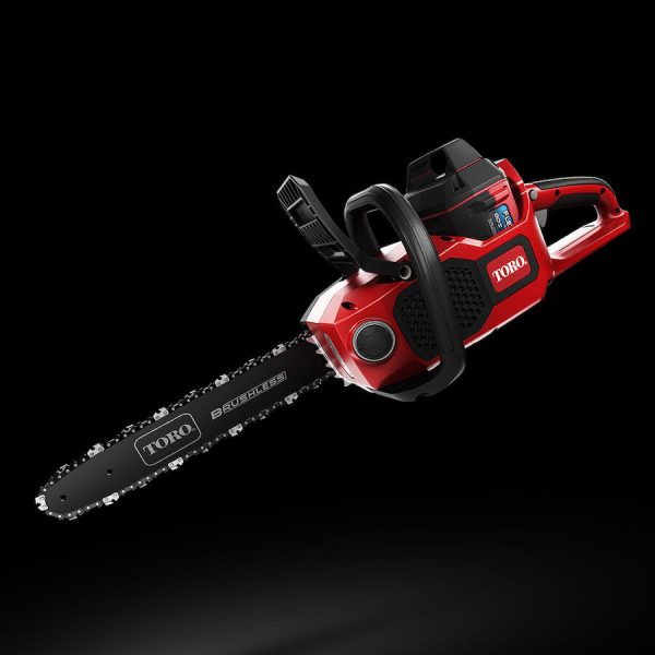 Toro 60V MAX* 16 in. (40.6 cm) Brushless Chainsaw with 2.5Ah battery (51850)