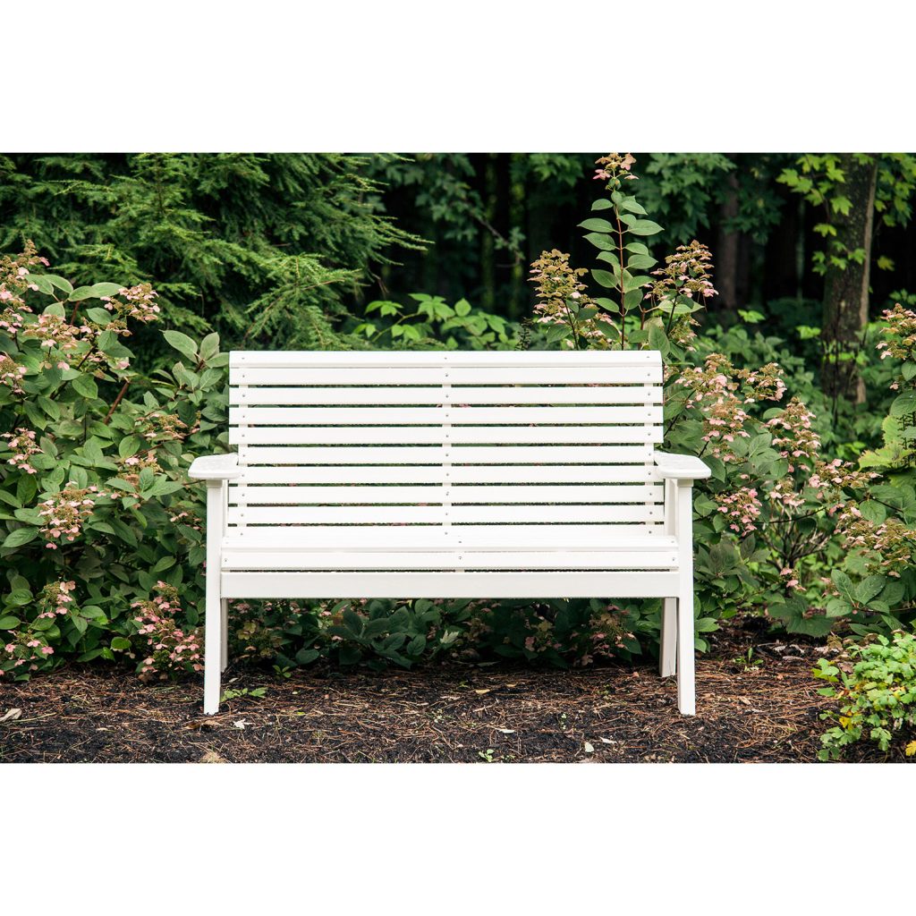 LuxCraft 4' Plain Poly Bench