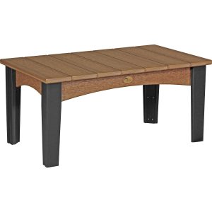 LuxCraft Poly Island Coffee Table