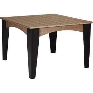 LuxCraft Poly Island Dining Table (44" Square)