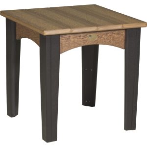 LuxCraft Poly Island End Table