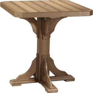 LuxCraft Poly 41" Square Table